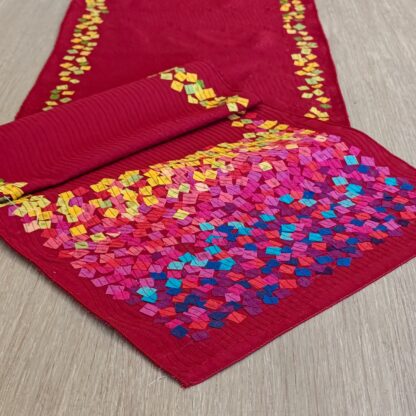 Calyz Red Table Runner - Image 2